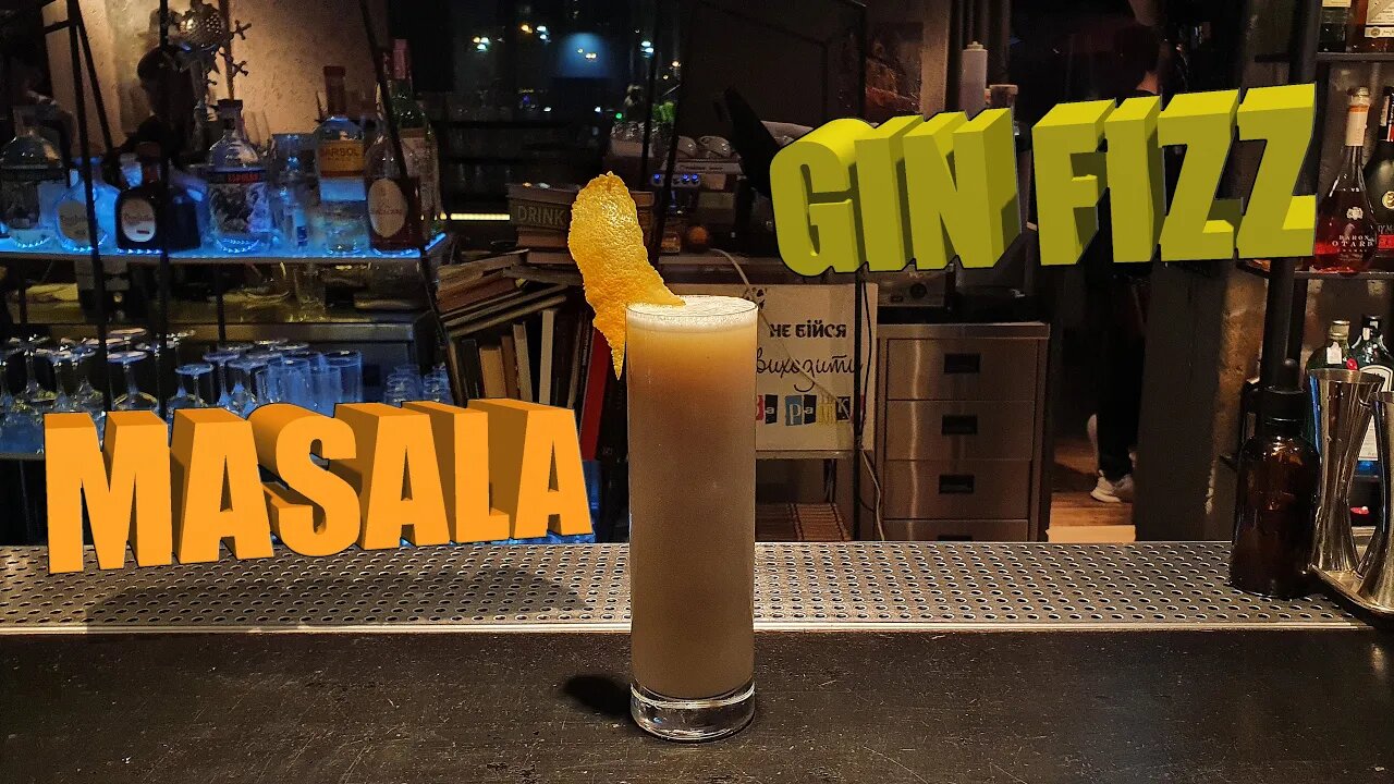 How to make MASALA GIN FIZZ by Mr.Tolmach & Nazar Makarov