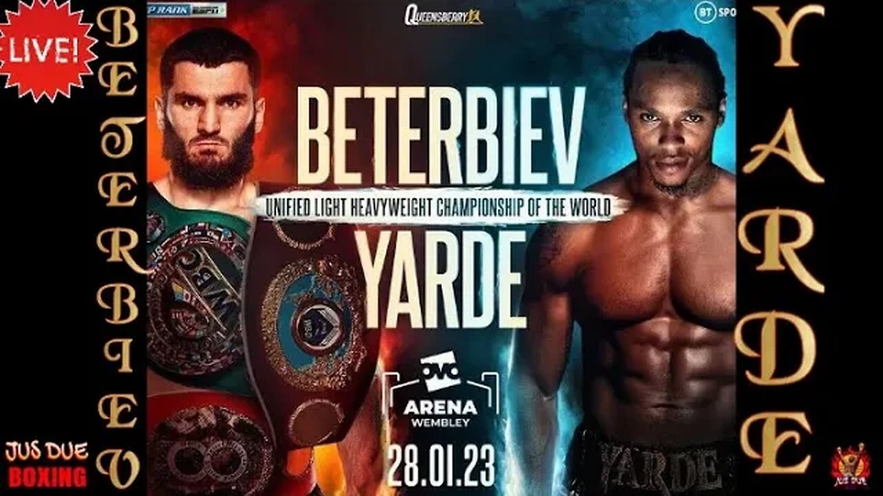 ARTUR BETERBIEV vs ANTHONY YARDE FULL FIGHT CARD 🥊🥊 #beterbievyarde #boxing #fightparty #warb#TWT