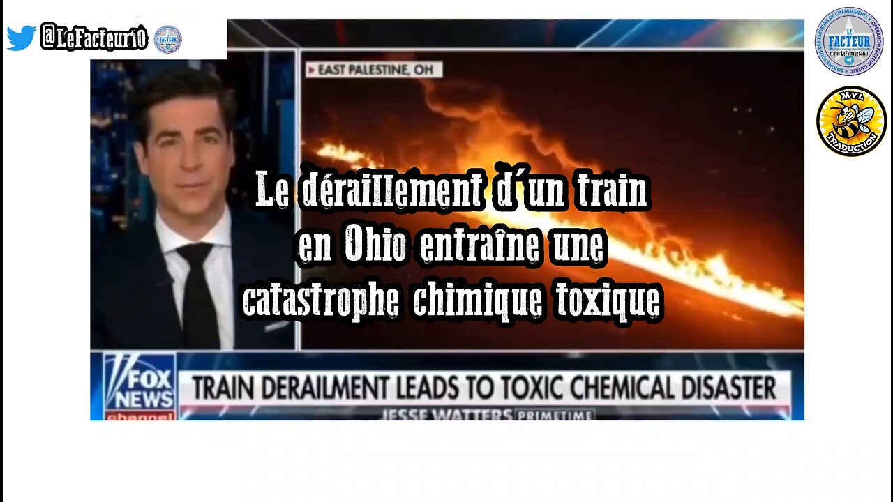 Le déraillement d'un train en Ohio entraîne une catastrophe chimique toxique