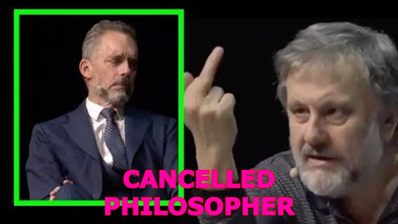 SLURRY Slavoj Zizek Vs. Intellectually LAZY Jordan Peterson