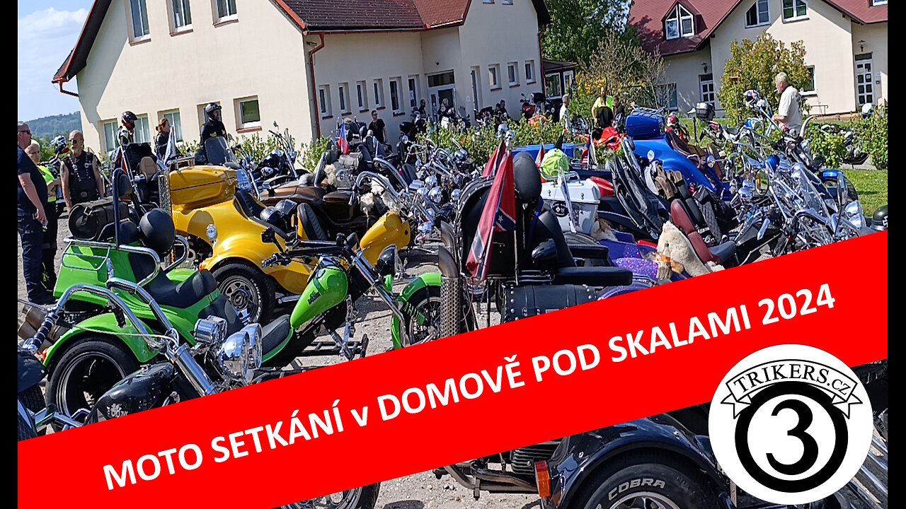 Moto setkání v Domově Pod Skalami - Kurovodice 2024