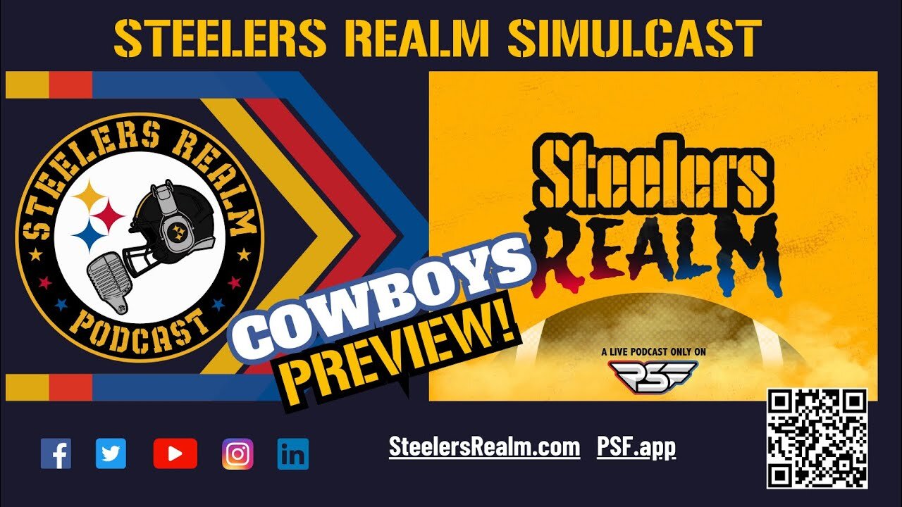 Steelers Cowboys Pregame: Keys to Limiting Cowboys Offense SRP S6-E33 10-3-24