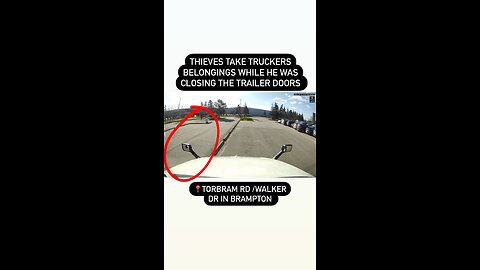 Trucker Gets Robbed