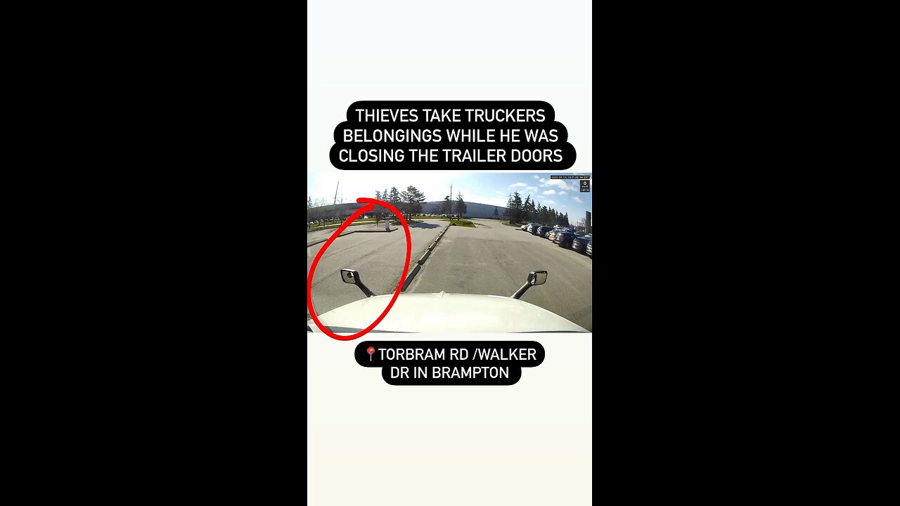 Trucker Gets Robbed