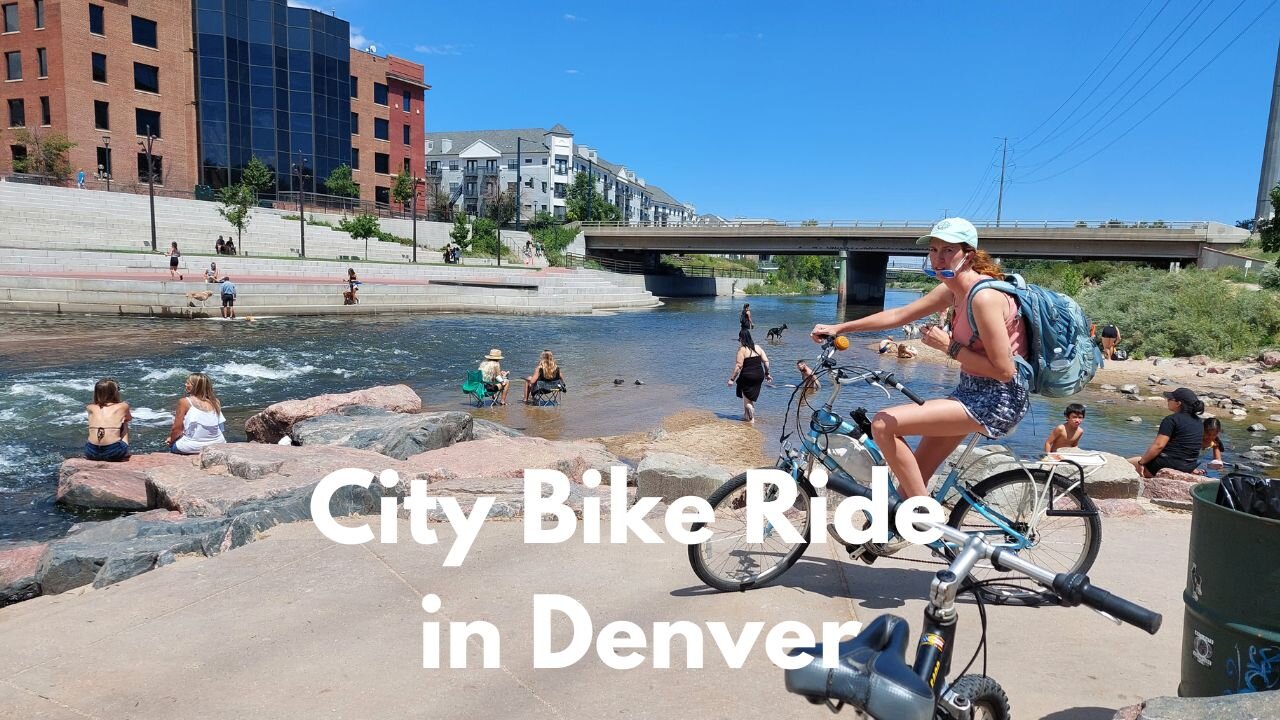 Biking the Cherry Creek Trail Denver, Colorado
