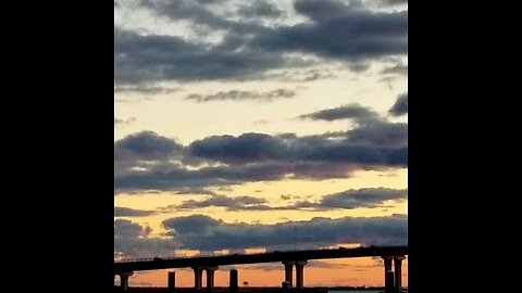 Sunset on the bay