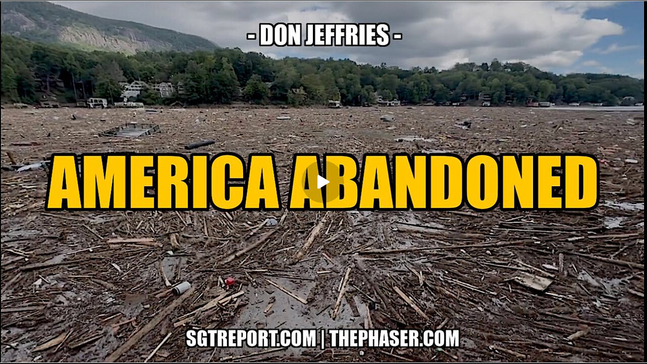 SOS: AMERICA ABANDONED -- Donald Jeffries