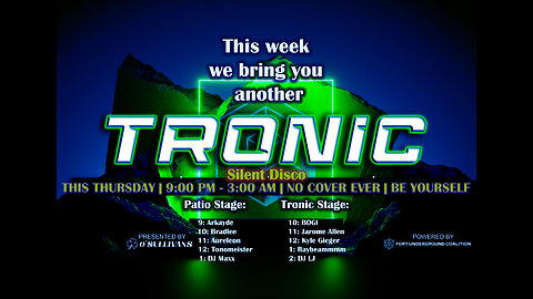 Tronic Thursdays