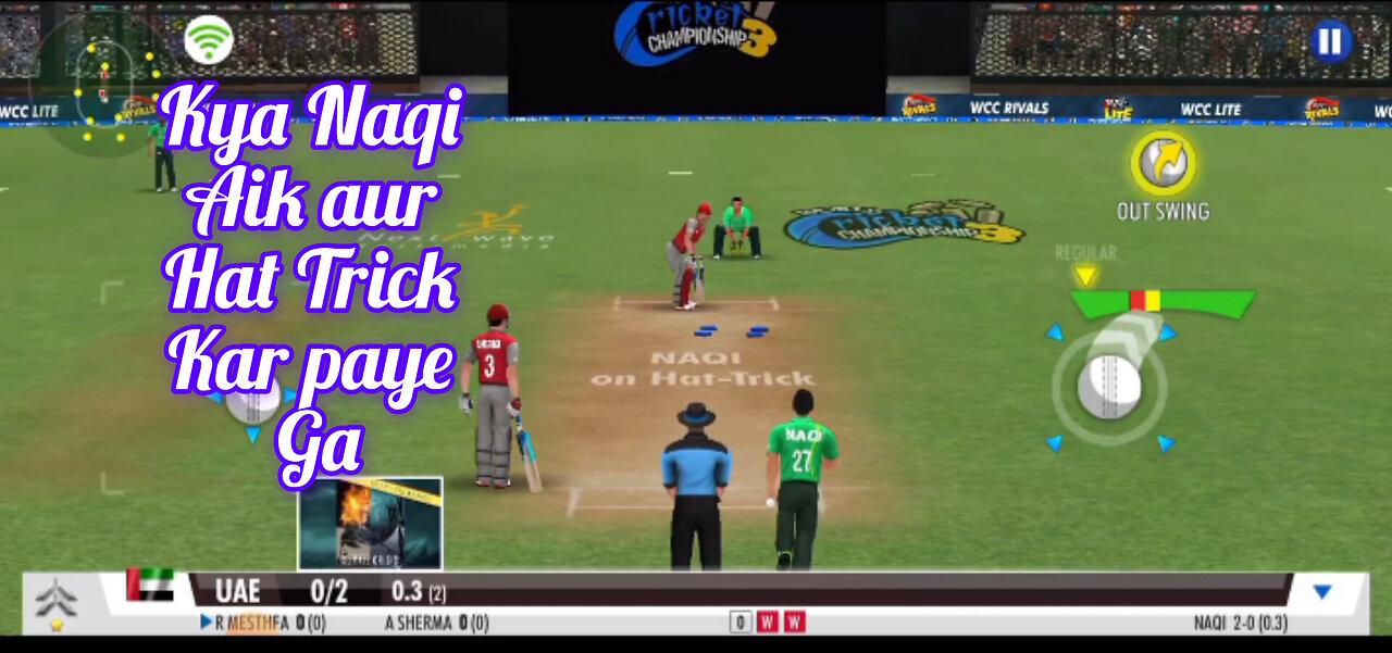 Blitz Tournament Match 5 Pak VS Uae wcc3 game play