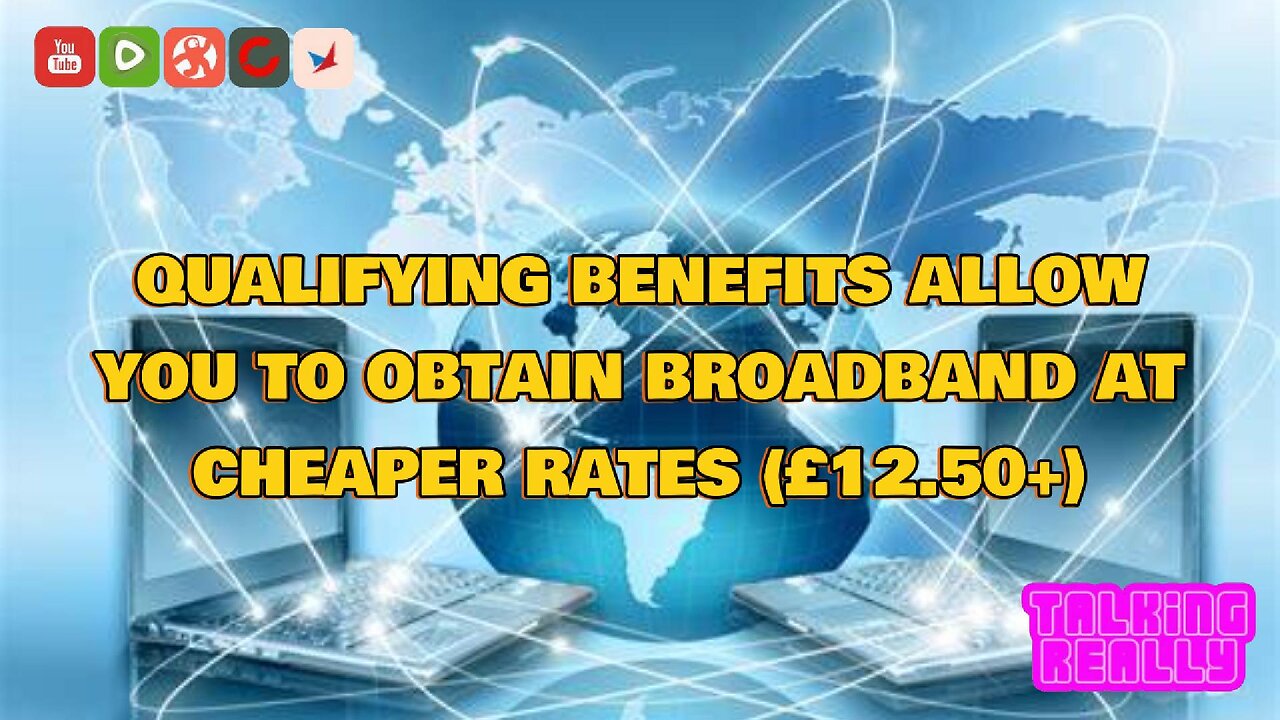 £12.50 broadband for qualifying benefits