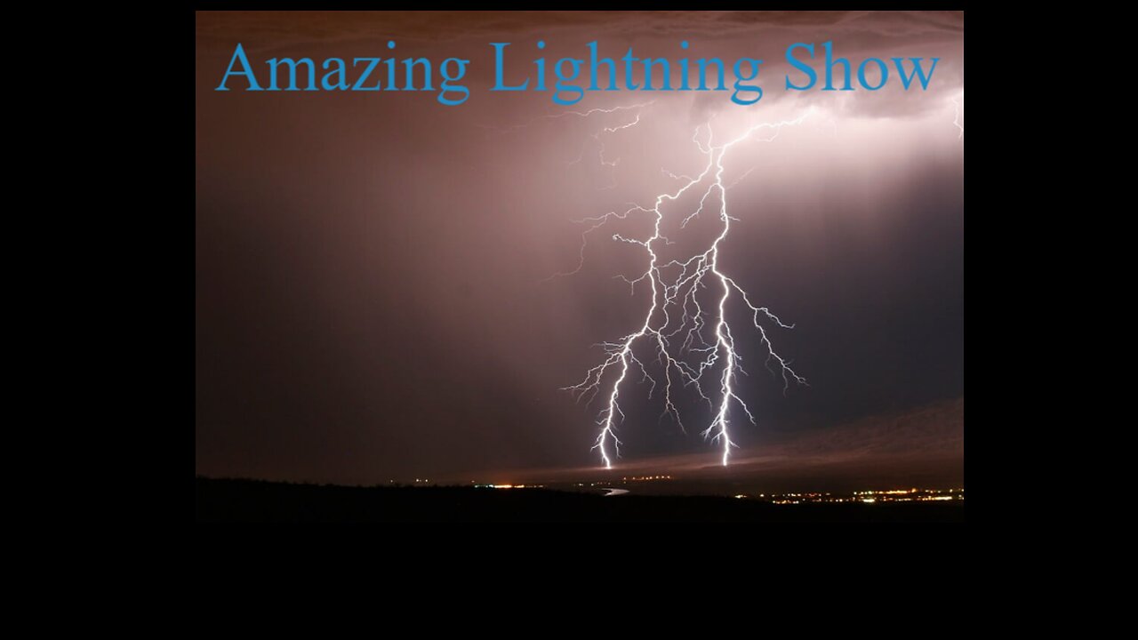 Nature's Fireworks: Stunning Lightning Show Takes the Night by Storm