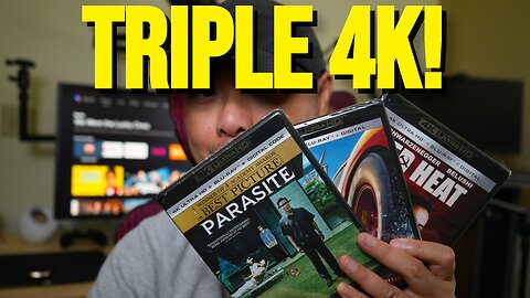 TRIPLE 4K Blu Ray Haul!💿💿💿