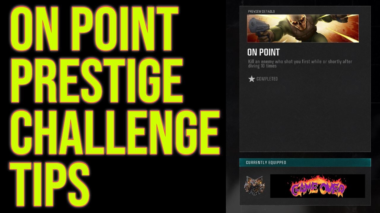 How To Complete 'On Point' Prestige Challenge / Black Ops 6