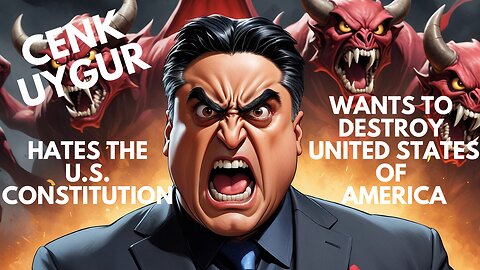 Cenk Uygur Unleashes His Inner Demon: The Sinister Trump Rant Exposed!