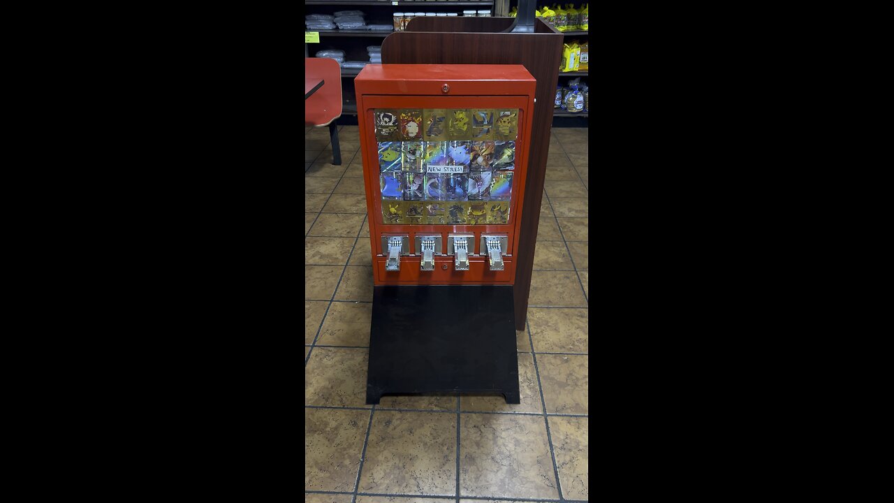 Wowzer Look at This Check this Pokémon Vending machine #pokemon #vendingmachine