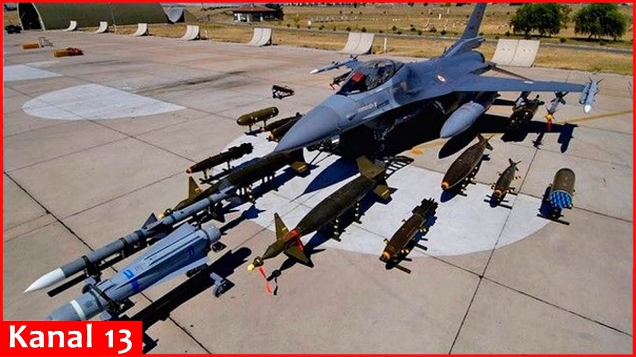 F-16 fighters supplied to Ukraine will use latest French precision-guided AASM Hammer bombs