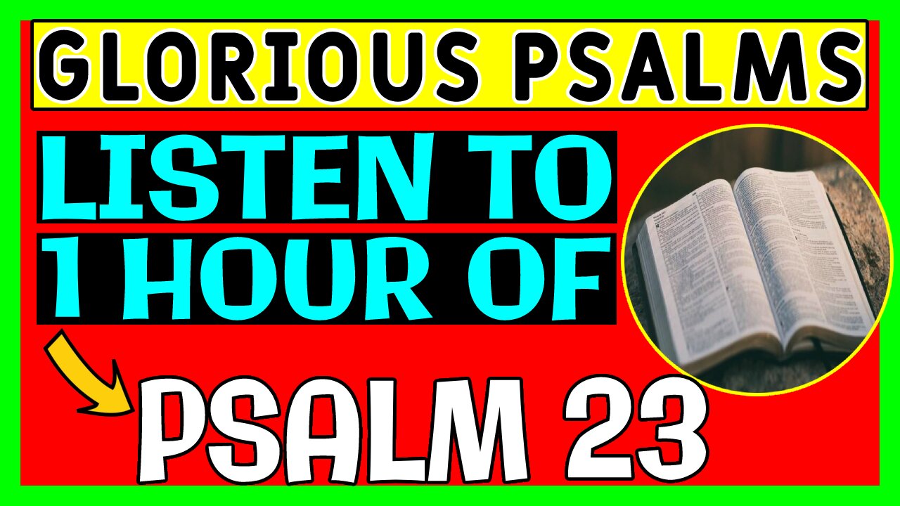 PSALM 23 | 1 HOUR - LISTEN SLEEPING