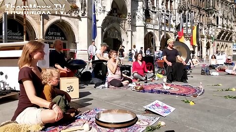 MeditationsDemoMünchen 1.6.20 (1) - Eröffnungsrede, Entspannung & freundliche Menschen