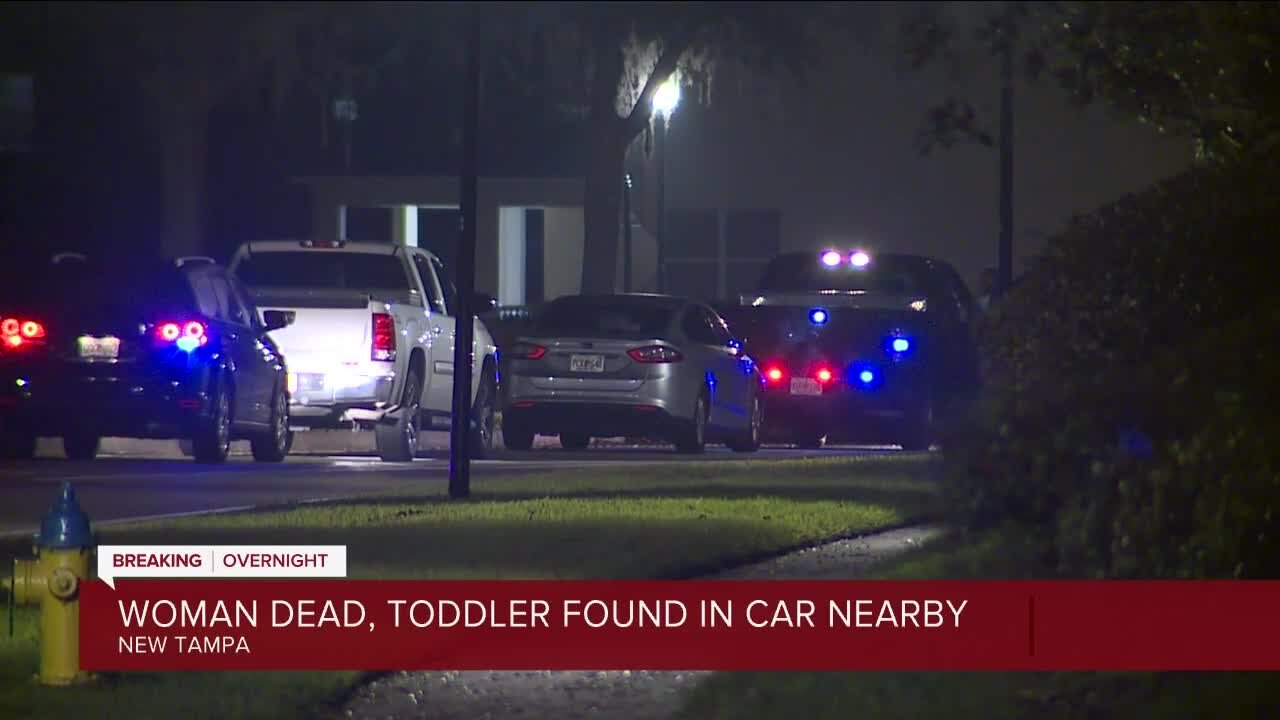Mother found dead next to SUV with sleeping toddler inside in New Tampa, police say