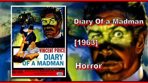 Diary Of a Madman (1963) | HORROR | FULL MOVIE