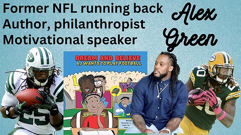 Interview with former NFL running back Alex Green #gopackgo #takeflight