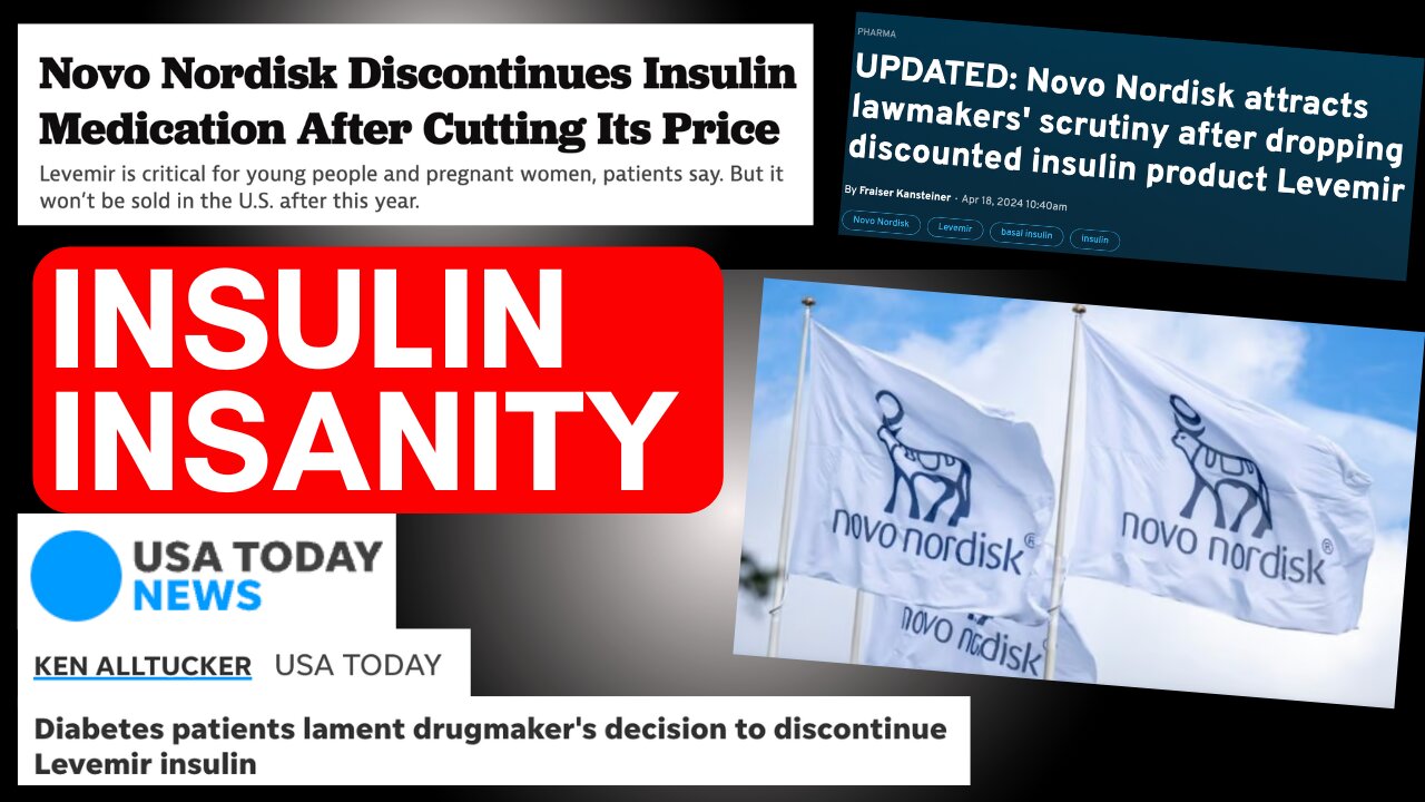 Shocking news for Type 1 Diabetics: Insulin discontinued