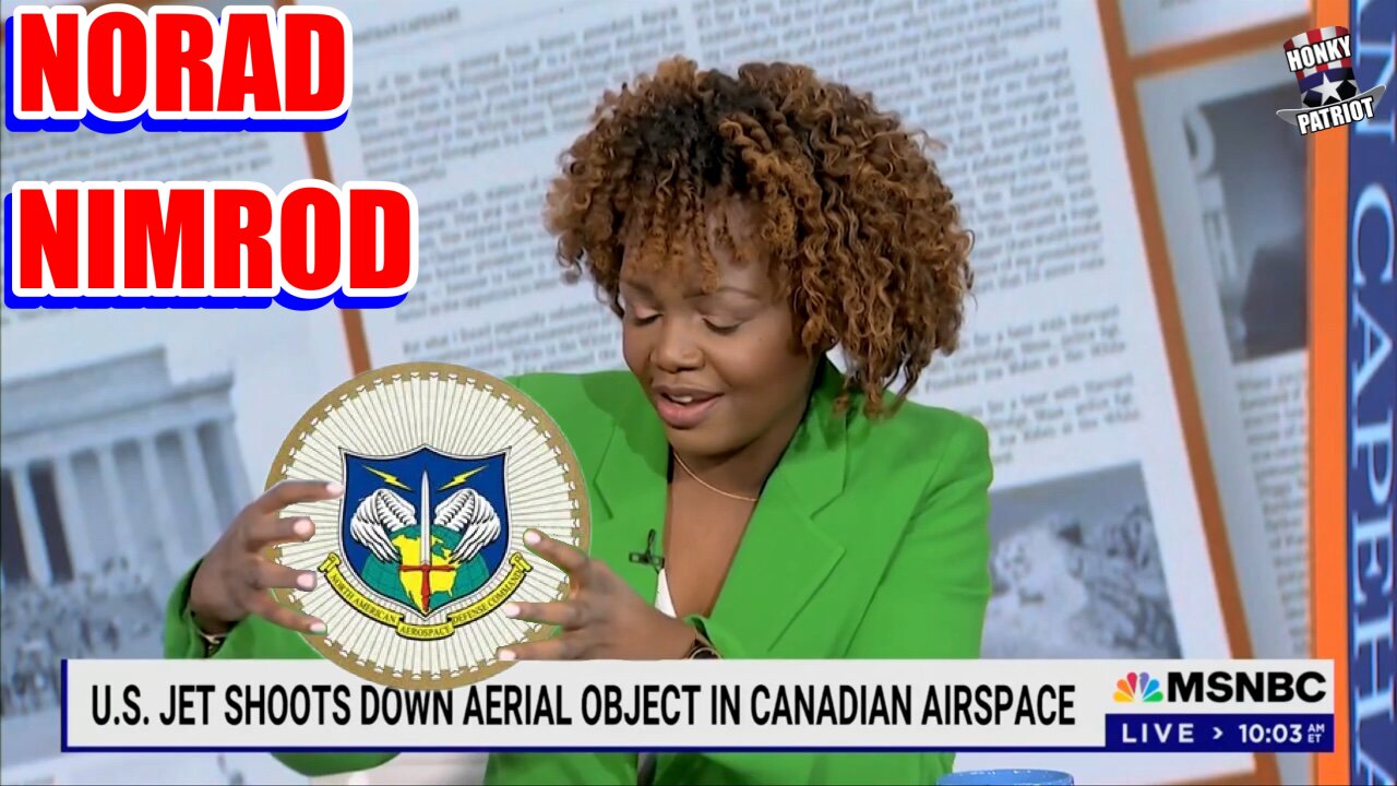 WH Press Secretary Karine Pierre Tries To Explain NORAD To MSNBC's Jonathan Capehart