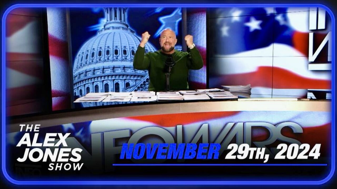 GLOBAL PEACE ALERT: Trump Set To Announce A Plan To END THE UKRAINE WAR By Forcing A Ceasefire & Stationing Western Troops In Ukraine! Alex Jones Reports On The Latest Historic Developments! — FULL SHOW (11/29/24)