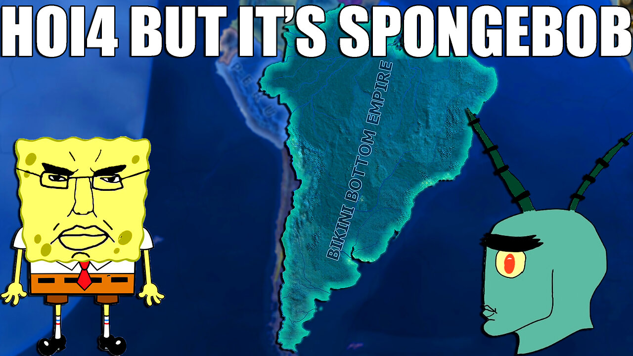 SPONGEBOB IS IN HOI4!