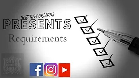 The Israelites: What The Lord Requires of You!!