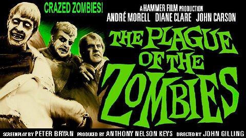 THE PLAGUE OF THE ZOMBIES 1966 Hammer Tackles the Undead Zombie Genre FULL MOVIE HD & W/S