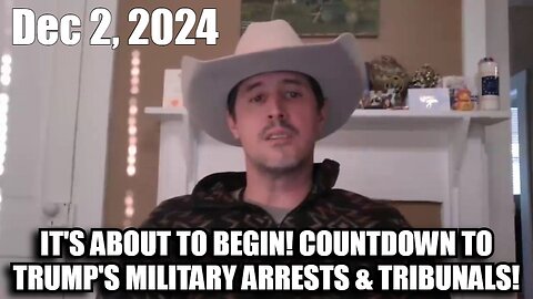 Derek Johnson: It's About to Begin! Countdown to Trump's Military Arrests & Tribunals!