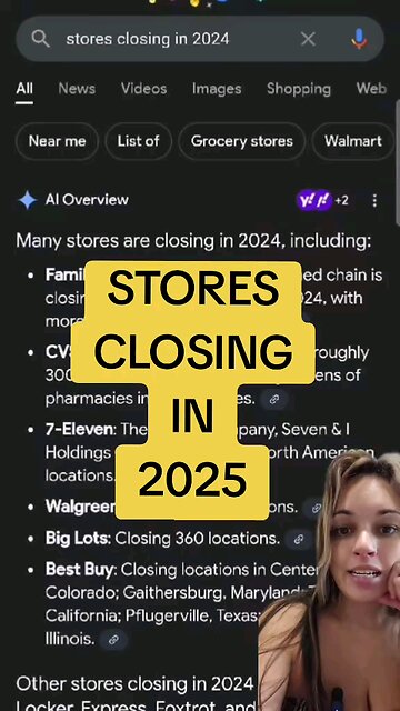 Stores closing in 2024