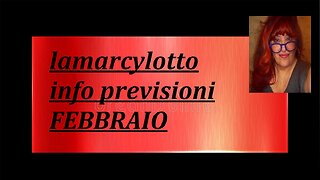 INFO PREVISIONI FEBBRAIO