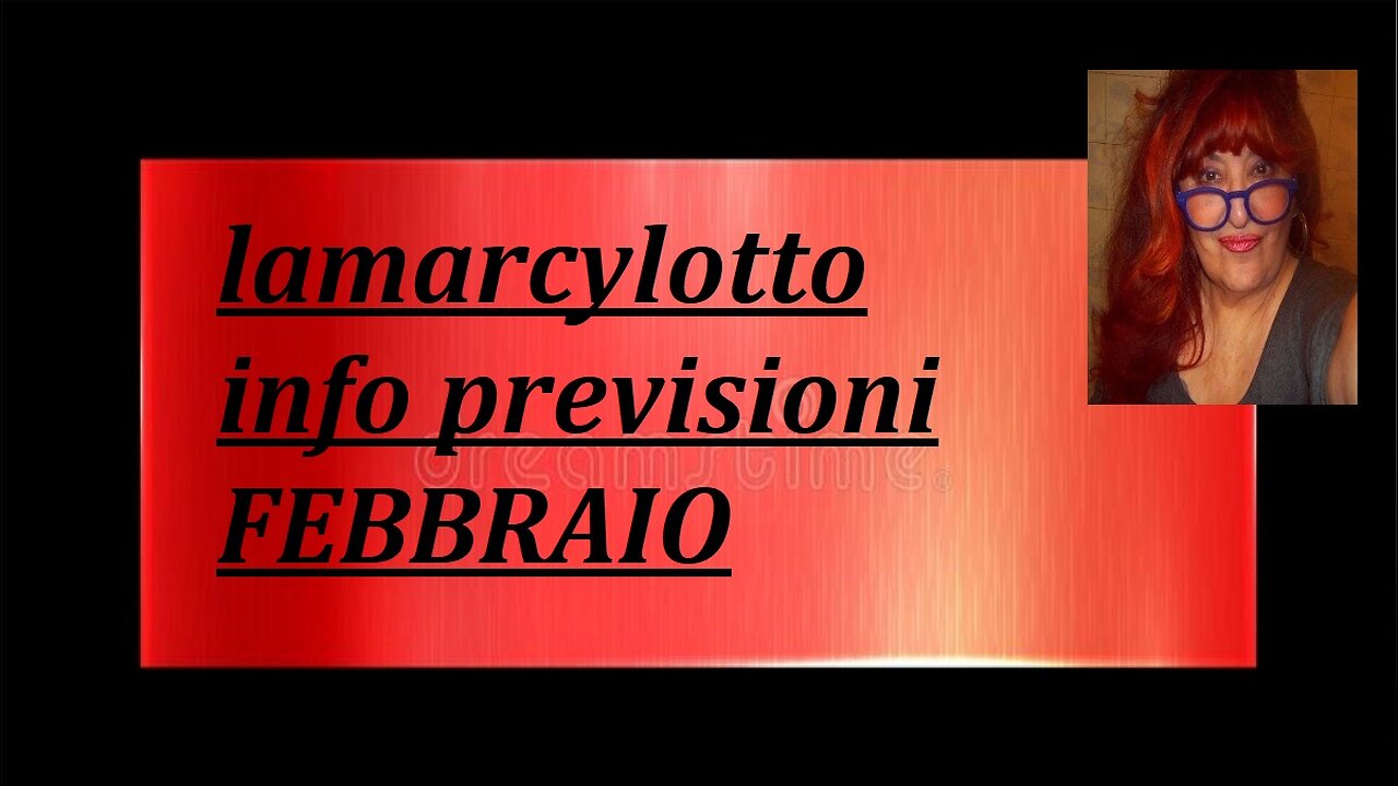 INFO PREVISIONI FEBBRAIO