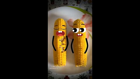 lifedoodles_#doodle_#shorts_#cartoon_#doodleart_#corn_#shortvideo(