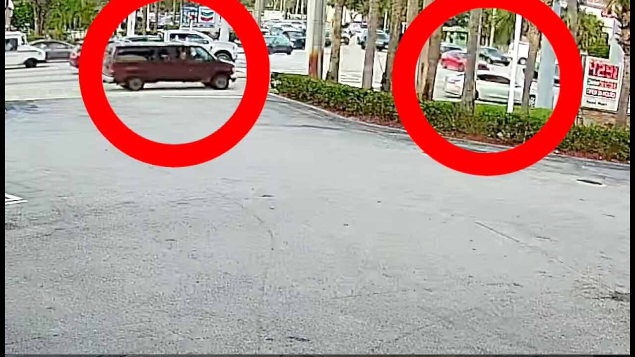 Video shows moments related to Palm Beach Gardens shooting, crash