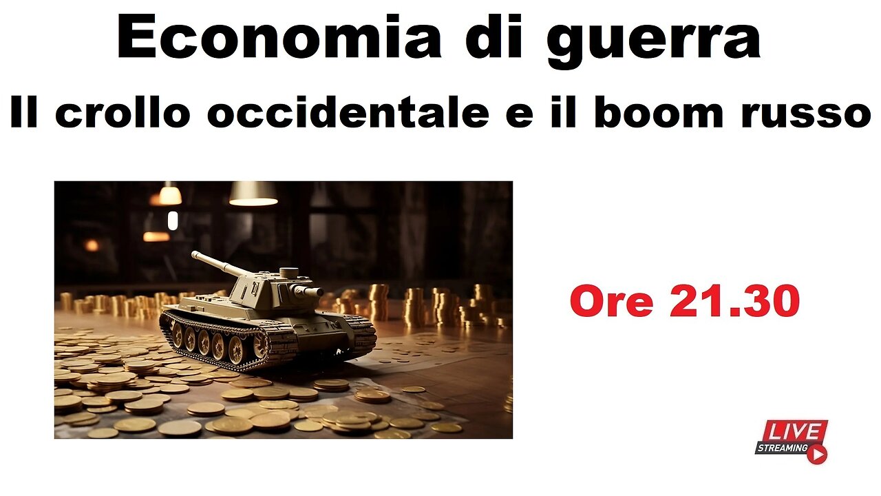 Economia di guerra - Il crollo occidentale e il boom russo