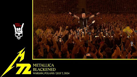 Metallica - Blackened (Warsaw, Poland - July 7, 2024)