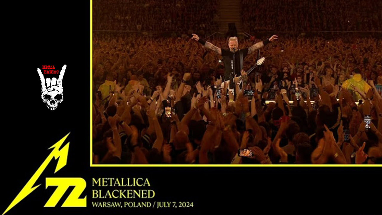 Metallica - Blackened (Warsaw, Poland - July 7, 2024)