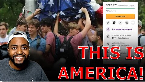 UNC Frat Bros RAISE OVER 200K GoFundMe After DEFENDING American Flag From Communist Protestors