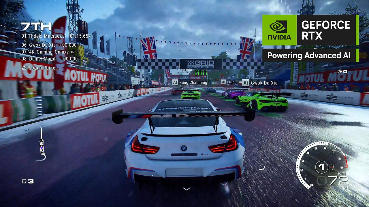 Grid Legends BMW M6 Race PC UHD 4K@60FPS #gridlegends #raytracing #aigraphics