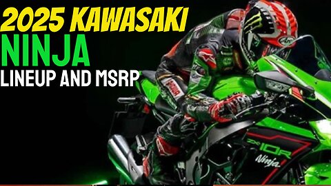 2025 Kawasaki ninja lineup and msrp