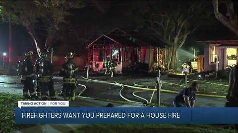 Tampa Bay area firefighters sound alarm over dangers of house fires