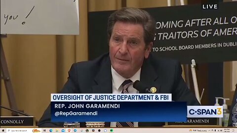 Oversight of justice department and FBI