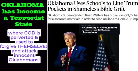 Oklahoma MAGA Follow Their False Idol and Turn Oklahoma in to a Terrorist State!