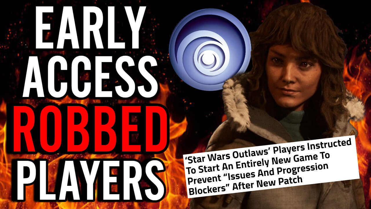 Star Wars Outlaws Is A BROKEN Mess!! Ubisoft Has STOLEN Time And Money From It's Customers!!