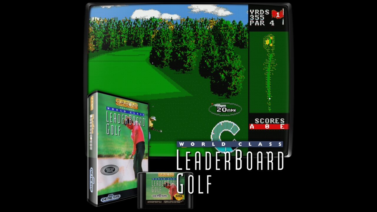 World Class Leaderboard Golf) - rom - megadrive - download link direct