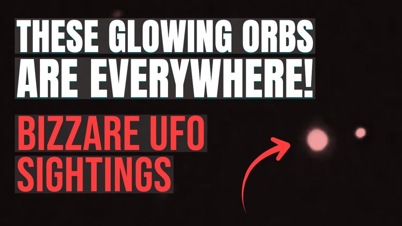 THESE ORBs ARE EVERYWHERE IN THE SKY! The bizarre UFO sightings captured on camera