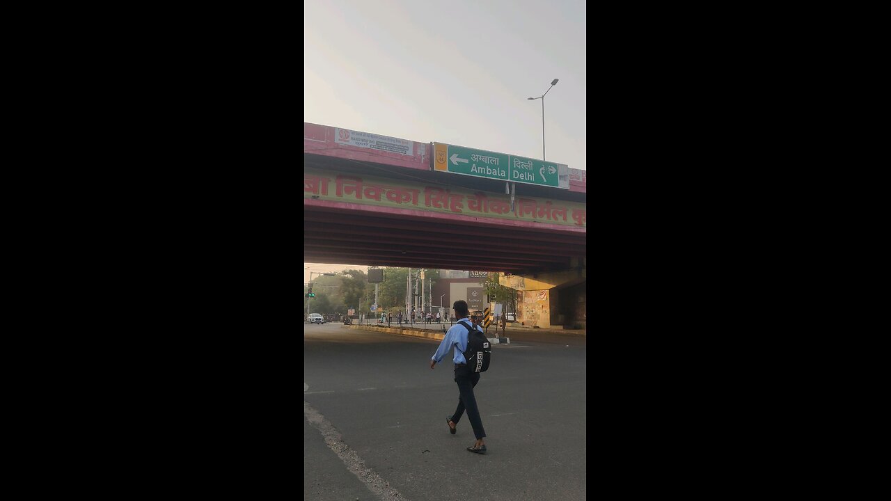 Karnal | Haryana| waiting for bus| early morning